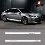 Graphics Sport Styling Car Vinyl Decal Side Skirt Stripes Stickers for Toyota Camry Avalon Yaris Prius Verso Corolla Sticker